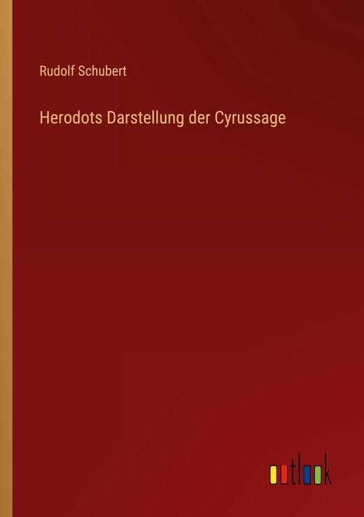 Produktbild: Herodots Darstellung der Cyrussage