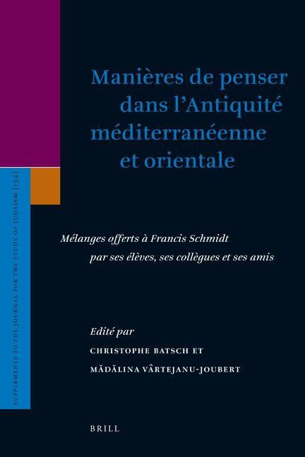 Produktbild: Mani&egrave;res de Penser Dans l'Antiquit&eacute; M&eacute;diterran&eacute;enne Et Orientale