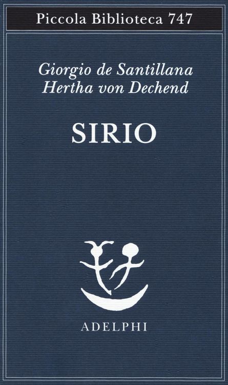 Produktbild: Sirio. Tre seminari sulla cosmologia arcaica