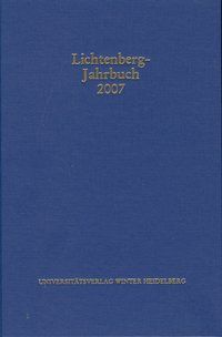 Produktbild: Lichtenberg-Jahrbuch 2007