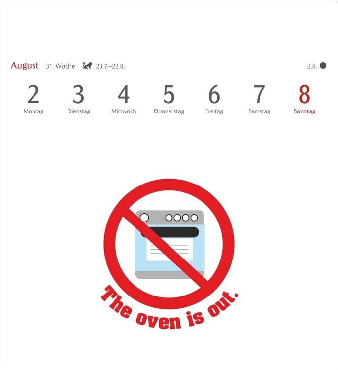 Produktbild: Now I know how the rabbit runs Postkartenkalender 2027 - 53 denglische Spr&uuml;che und Sprichw&ouml;rter