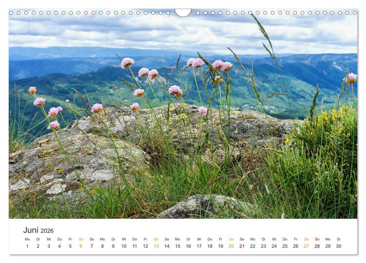Produktbild: Im S&uuml;den Frankreichs - Ard&egrave;che, La Baume und Sevennen (Wandkalender 2026 DIN A3 quer), CALVENDO Monatskalender