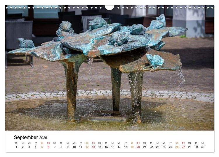 Produktbild: Die Hufeisengemeinde Br&uuml;hl (Wandkalender 2026 DIN A3 quer), CALVENDO Monatskalender