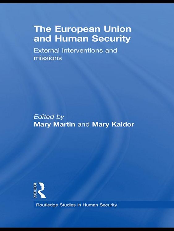 Produktbild: The European Union and Human Security