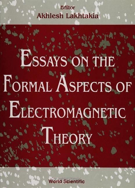 Produktbild: Essays on the Formal Aspects of Electromagnetic Theory