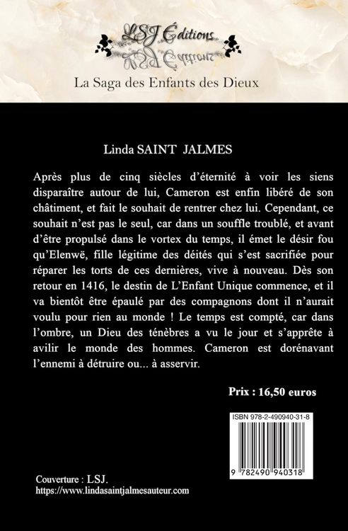Produktbild: La saga des enfants des Dieux