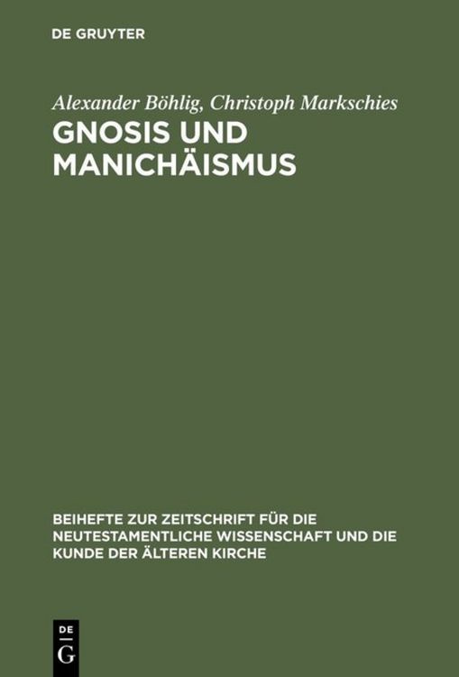 Produktbild: Gnosis und Manich&auml;ismus