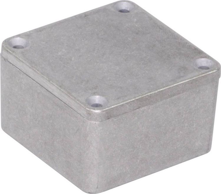 Produktbild: Hammond Electronics 1590MM Universal-Geh&auml;use 50 x 50 x 31 Aluminium Natur 1St.