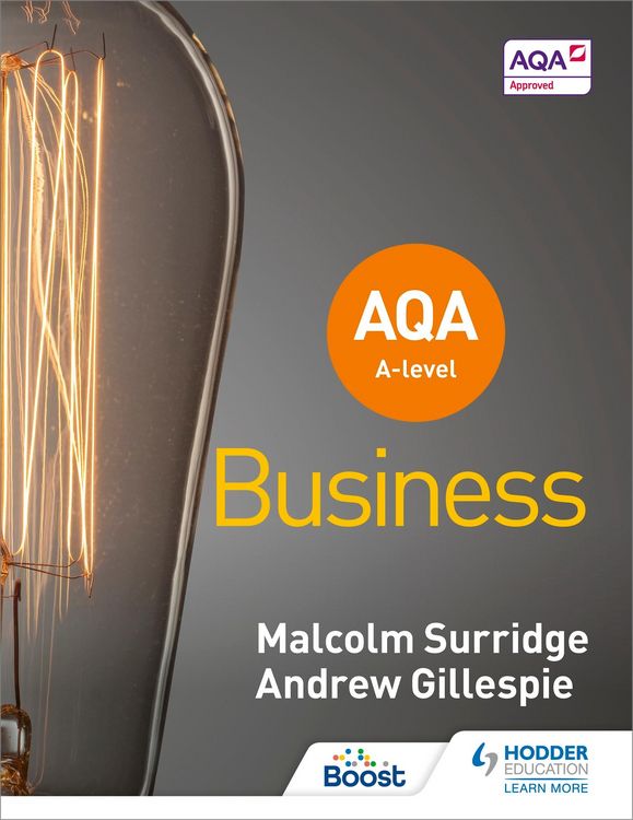 Produktbild: AQA A-level Business (Surridge and Gillespie)