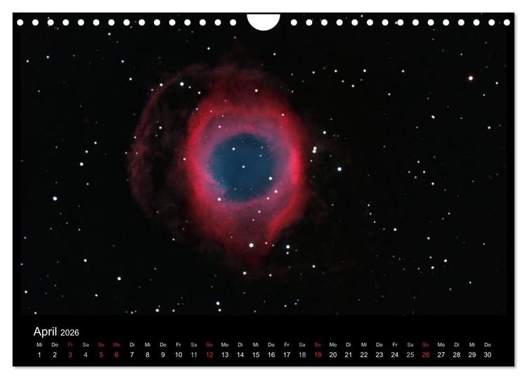 Produktbild: Die Galaxie im Garten (Wandkalender 2026 DIN A4 quer), CALVENDO Monatskalender