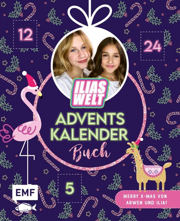 Produktbild: Mein Ilias Welt Adventskalender-Buch – Merry X-Mas von Arwen und Ilia