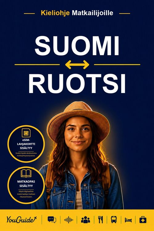 Produktbild: The Language Guide for Travelers - Finnish to Swedish
