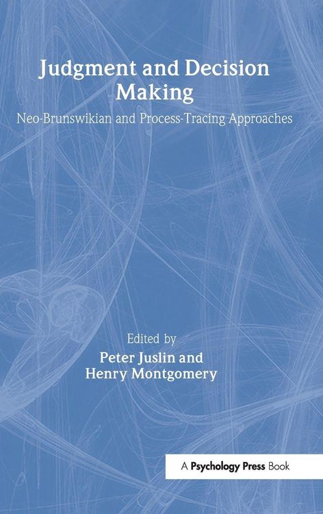 Produktbild: Judgment and Decision Making