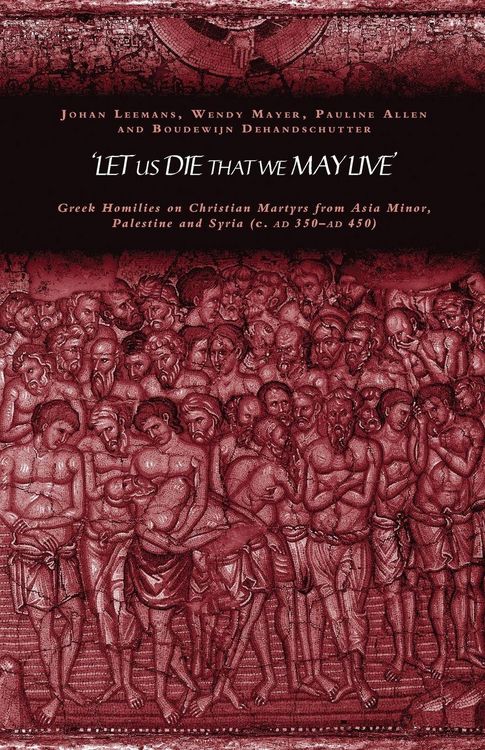 Produktbild: 'Let us die that we may live'