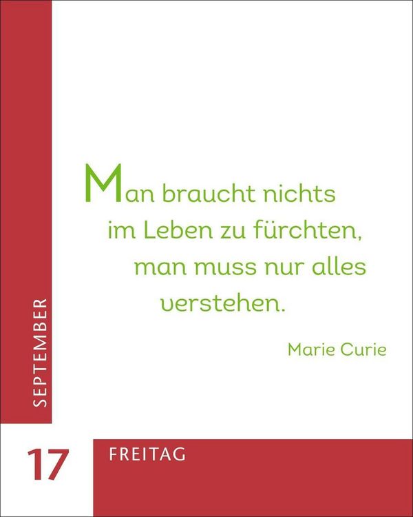 Produktbild: 365 Zitate von Frauen Mini-Geschenkkalender 2027