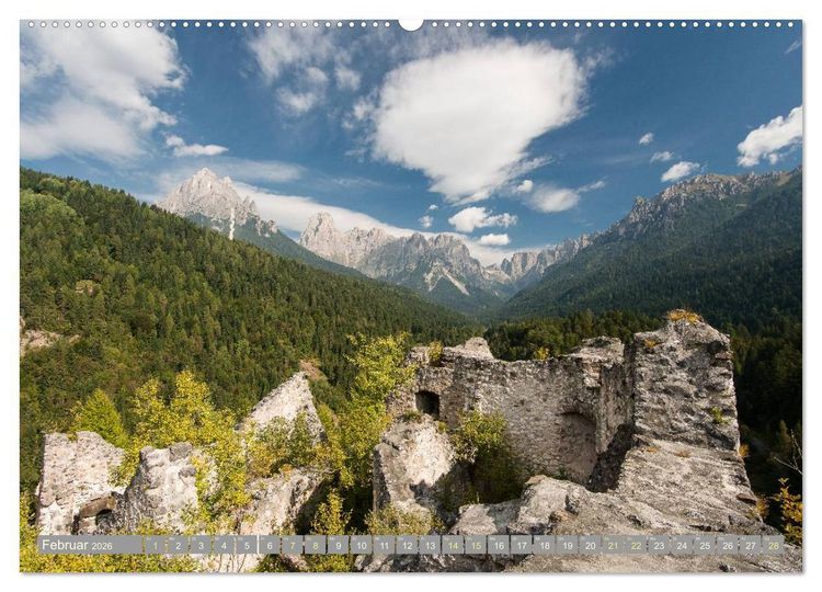 Produktbild: Herbst in den Dolomiten (Wandkalender 2026 DIN A2 quer), CALVENDO Monatskalender