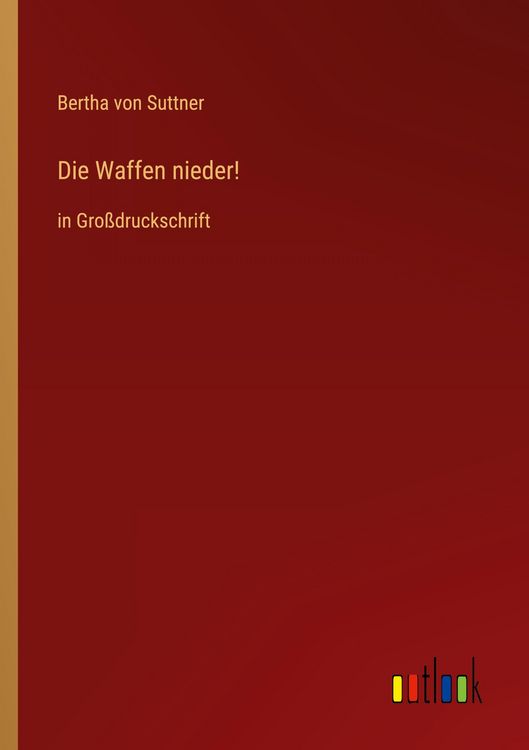 Produktbild: Die Waffen nieder!