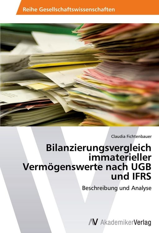 Produktbild: Bilanzierungsvergleich immaterieller Verm&ouml;genswerte nach UGB und IFRS