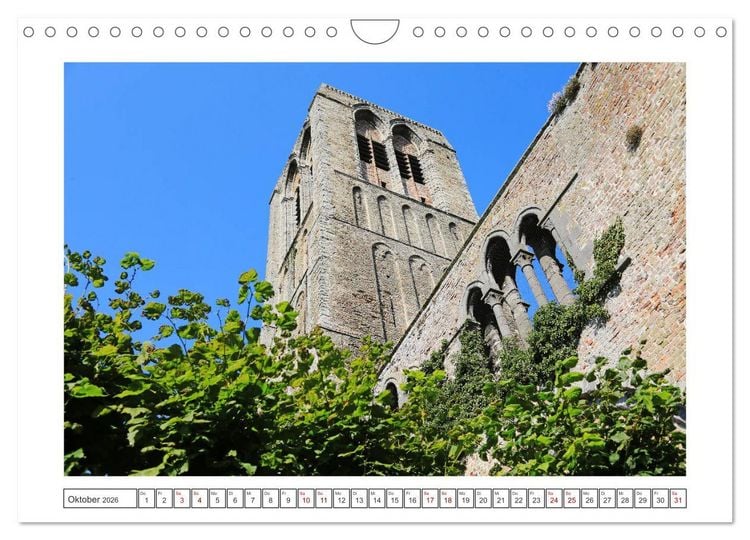 Produktbild: Unterwegs in Flandern (Wandkalender 2026 DIN A4 quer), CALVENDO Monatskalender