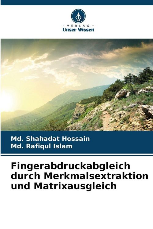 Produktbild: Fingerabdruckabgleich durch Merkmalsextraktion und Matrixausgleich
