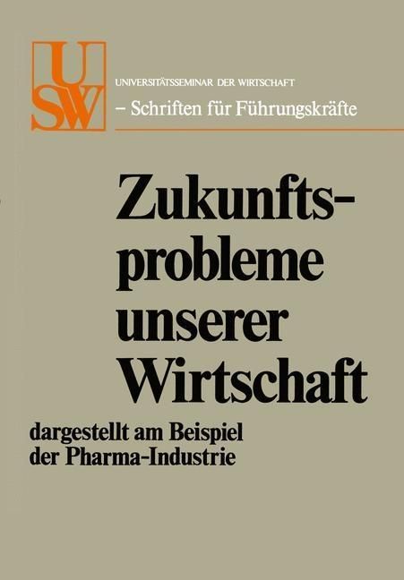Produktbild: Zukunftsprobleme unserer Wirtschaft
