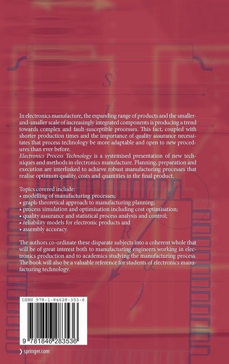 Produktbild: Electronics Process Technology