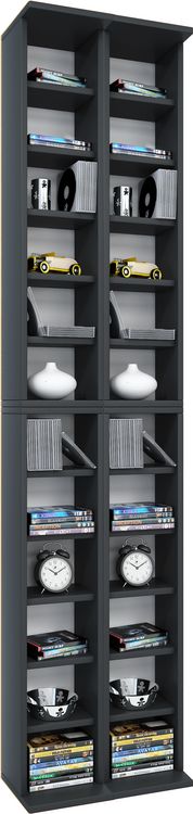 Produktbild: Holz CD DVD Stand Regal Schrank St&auml;nder Almera
