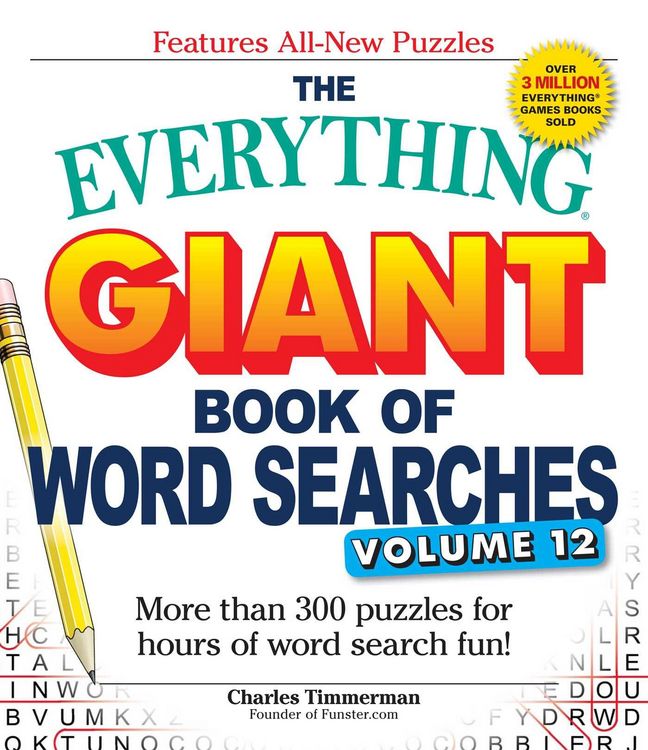 Produktbild: The Everything Giant Book of Word Searches, Volume 12