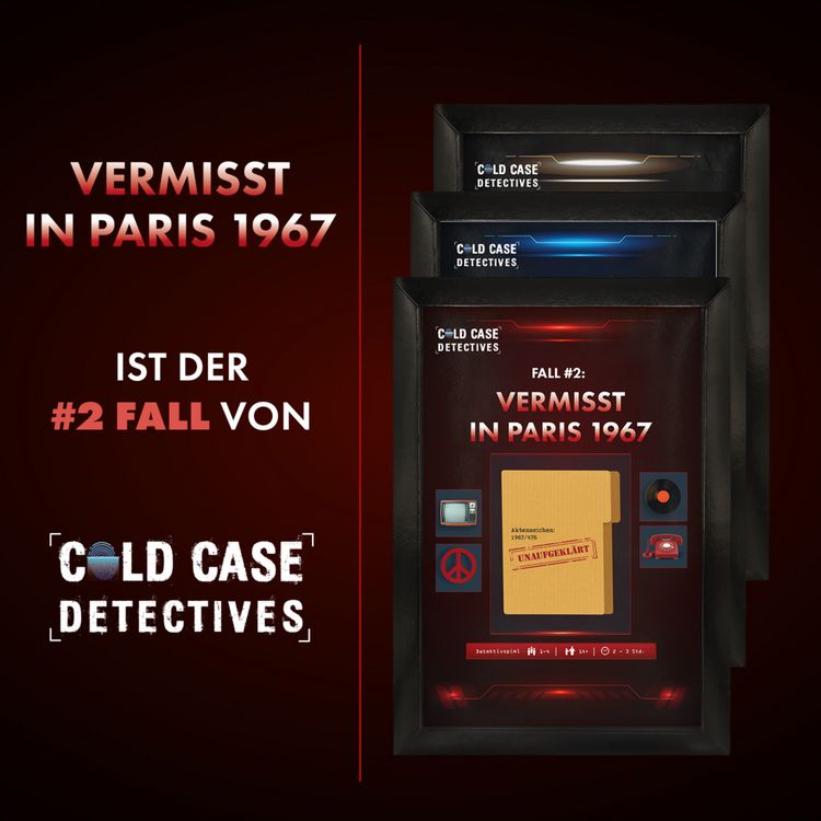Produktbild: Cold Case Detectives - Vermisst in Paris 1967