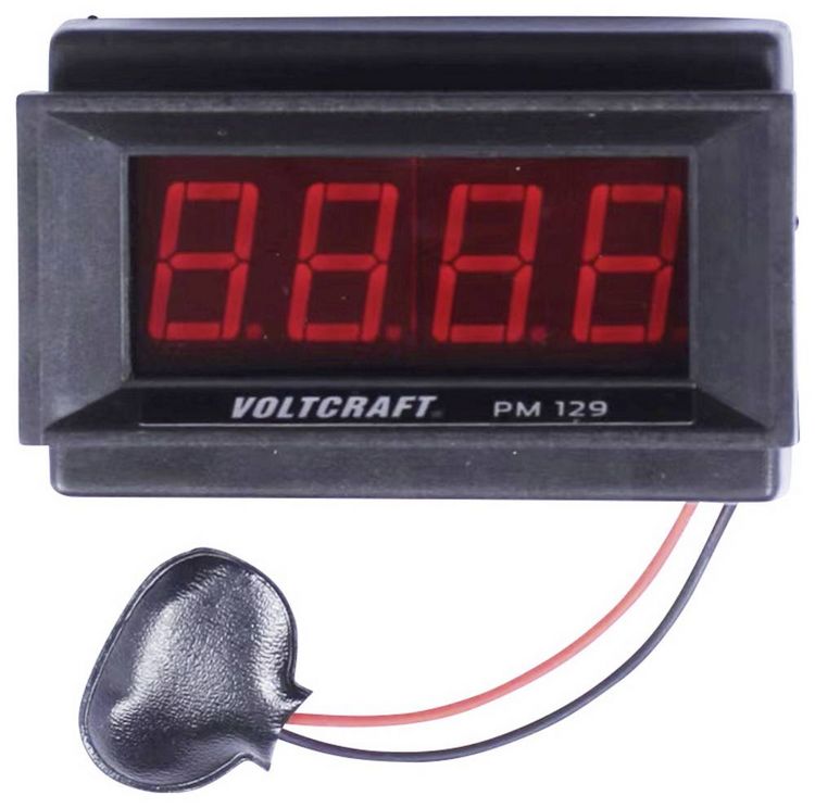 Produktbild: VOLTCRAFT PM 129 Digitales Einbaumessger&auml;t &plusmn; 199,9mV