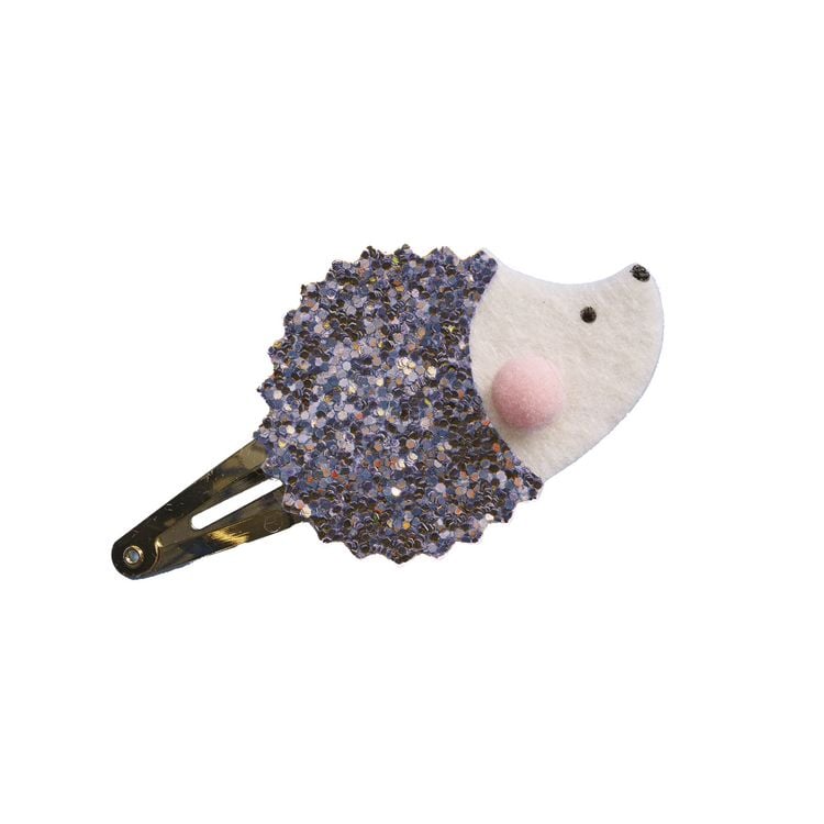 Produktbild: Glitzernde Haarspangen &ndash; Bastelset mit Waldtieren (6 Schmuckst&uuml;cke)