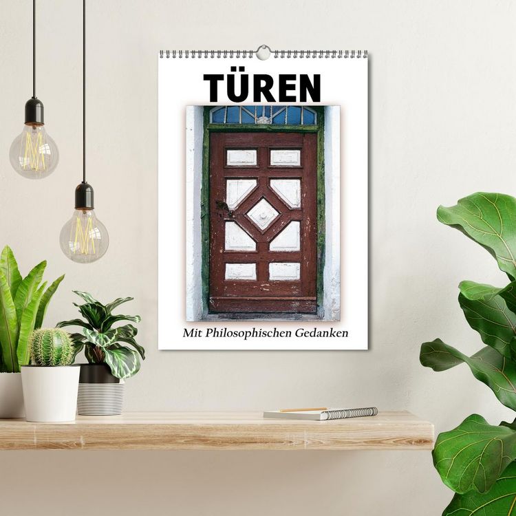 Produktbild: T&uuml;ren mit Philosophischen Gedanken (Wandkalender 2026 DIN A3 hoch), CALVENDO Monatskalender