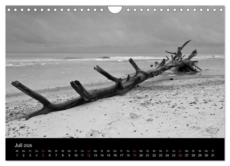 Produktbild: Strandspaziergang an der Ostsee (Wandkalender 2026 DIN A4 quer), CALVENDO Monatskalender