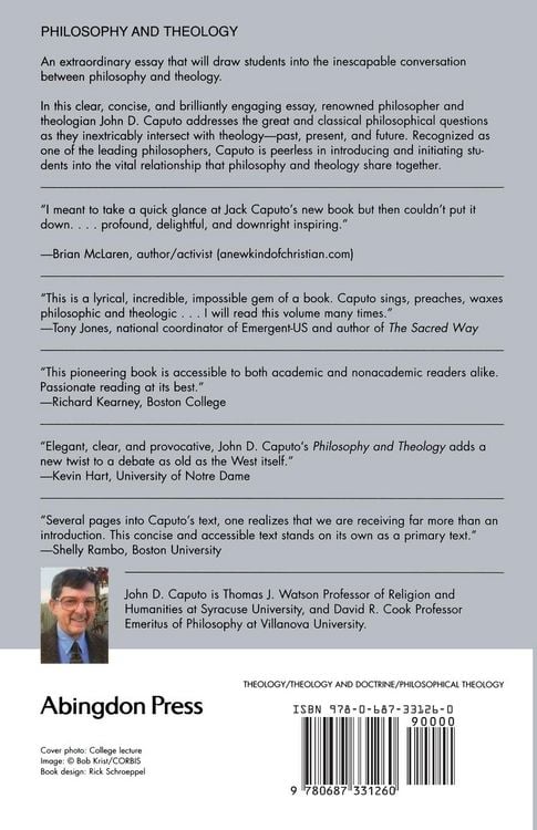 Produktbild: Philosophy and Theology