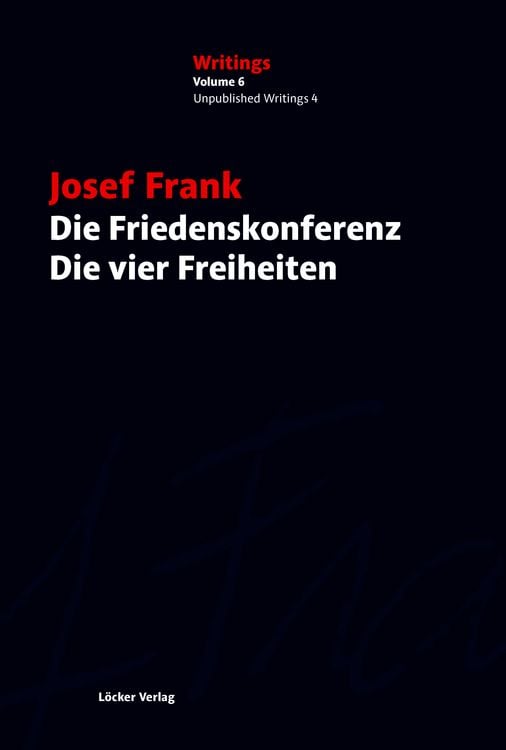 Produktbild: Die Friedenskonferenz / Die vier Freiheiten