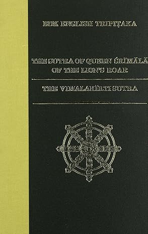 Produktbild: The Sutra of Queen Srimala of the Lion's Roar / The Vimalakirti Sutra