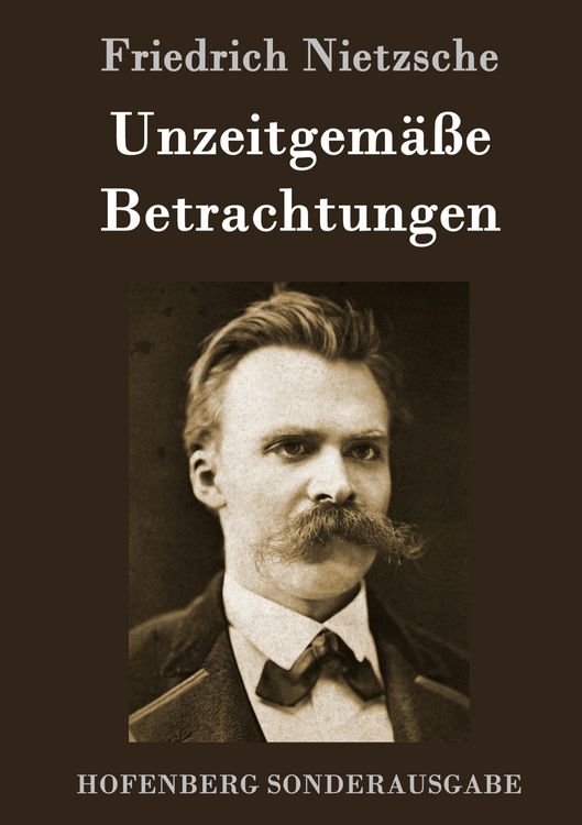 Produktbild: Unzeitgem&auml;&szlig;e Betrachtungen