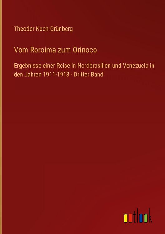 Produktbild: Vom Roroima zum Orinoco
