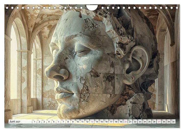 Produktbild: Anima Architectura, der Geist der Steine (Wandkalender 2027 DIN A4 quer), CALVENDO Monatskalender