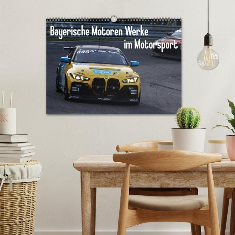 Produktbild: Bayerische Motoren Werke im Motorsport (Wandkalender 2026 DIN A3 quer), CALVENDO Monatskalender