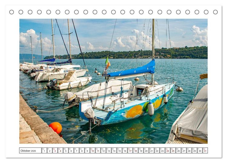 Produktbild: Salo am Gardasee (Tischkalender 2026 DIN A5 quer), CALVENDO Monatskalender