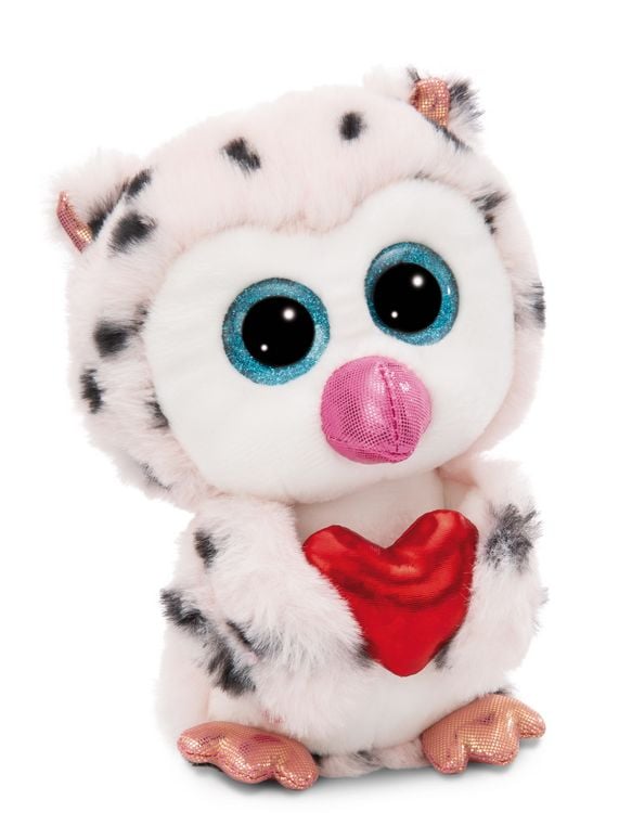 Produktbild: NICI - Kuscheltier GLUBSCHIS Eule Lowidou 15cm schlenkernd