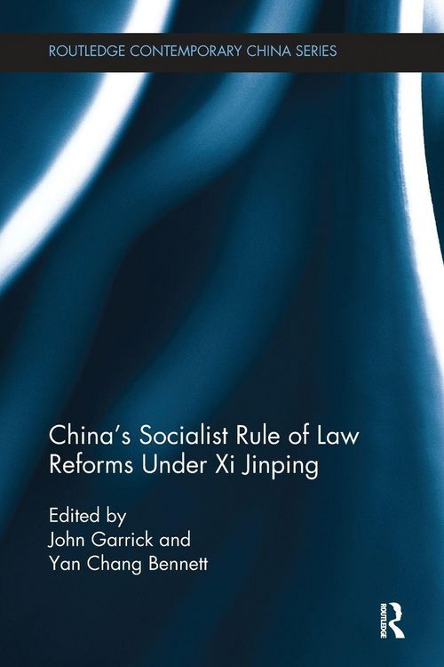 Produktbild: China's Socialist Rule of Law Reforms Under Xi Jinping