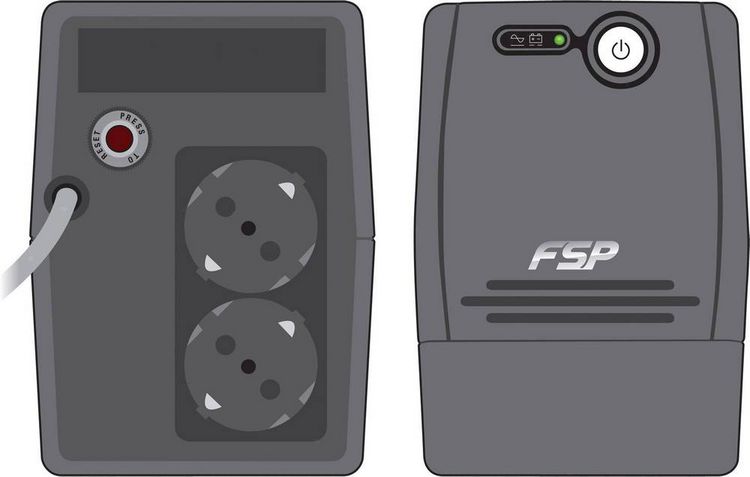 Produktbild: FSP Fortron FP600 USV 600 VA