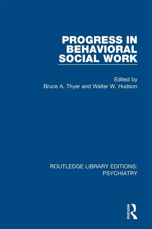 Produktbild: Progress in Behavioral Social Work