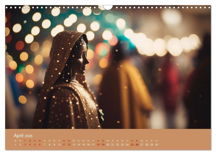 Produktbild: Farben Mexikos: Eine farbenfrohe Reise durch die Jahreszeiten (Wandkalender 2026 DIN A3 quer), CALVENDO Monatskalender