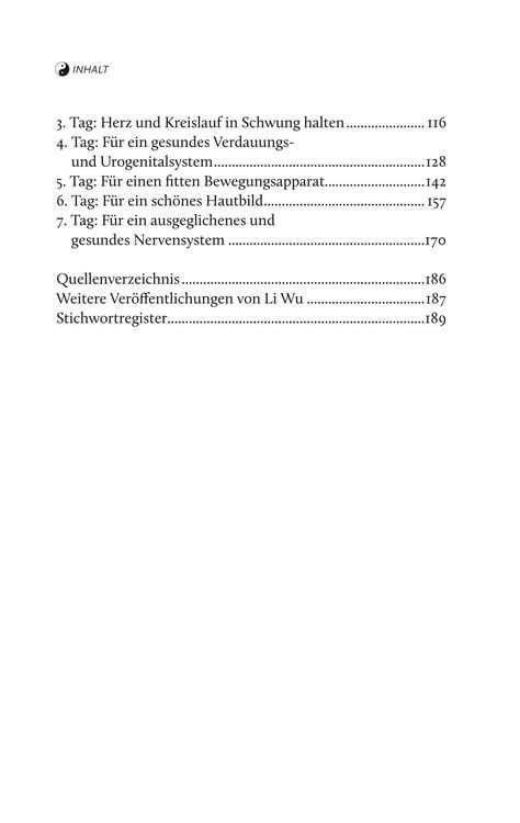 Produktbild: TCM f&uuml;r jeden Tag. Entspannt und gesund durch die Woche