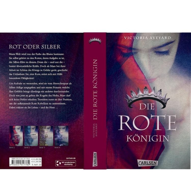 Produktbild: Die rote K&ouml;nigin (Die Farben des Blutes 1)