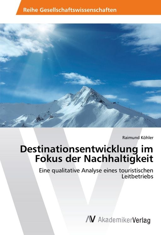 Produktbild: Destinationsentwicklung im Fokus der Nachhaltigkeit