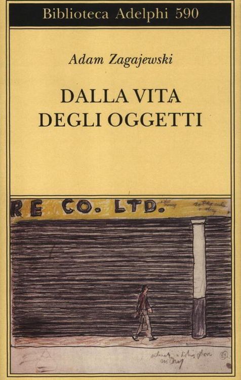 Produktbild: Dalla vita degli oggetti. Poesie 1983-2005